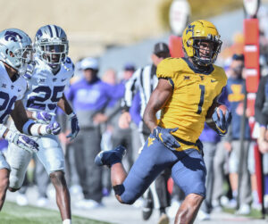 Senior wide receiver T.J. Simmons ready to help Mountaineers finish strong